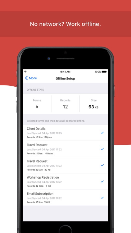 Mobile Forms App - Zoho Forms screenshot-4
