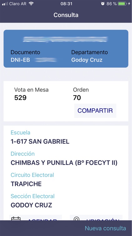 ¿Dónde Voto?