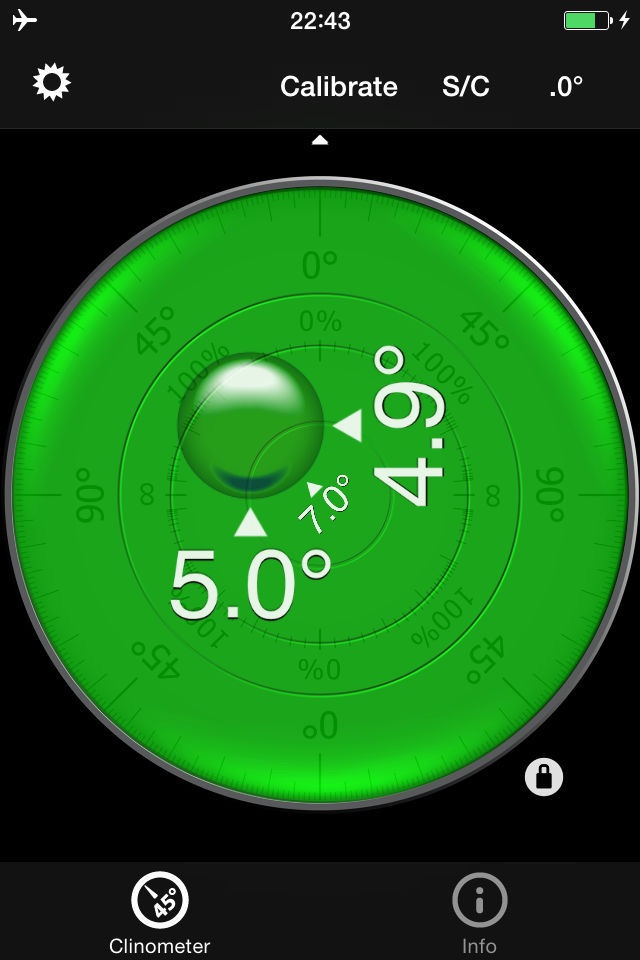 Bubble level and Clinometer screenshot 2