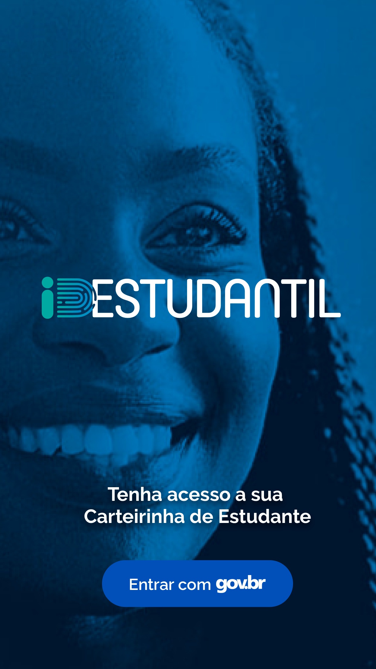 Screenshot do app ID Estudantil