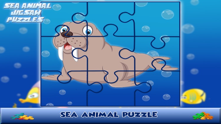 Sea Animal Jigsaw Puzzles screenshot-4