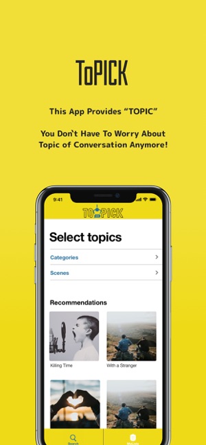 ToPick-the best topic provider