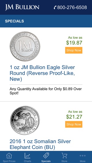 Gold & Silver Spot JM Bullion(圖3)-速報App