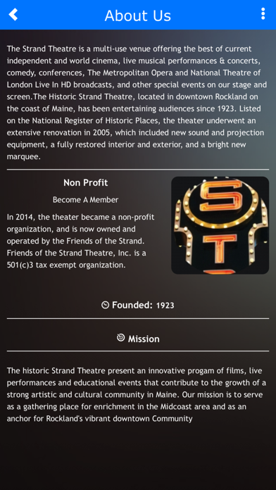 How to cancel & delete Strand Theatre from iphone & ipad 1