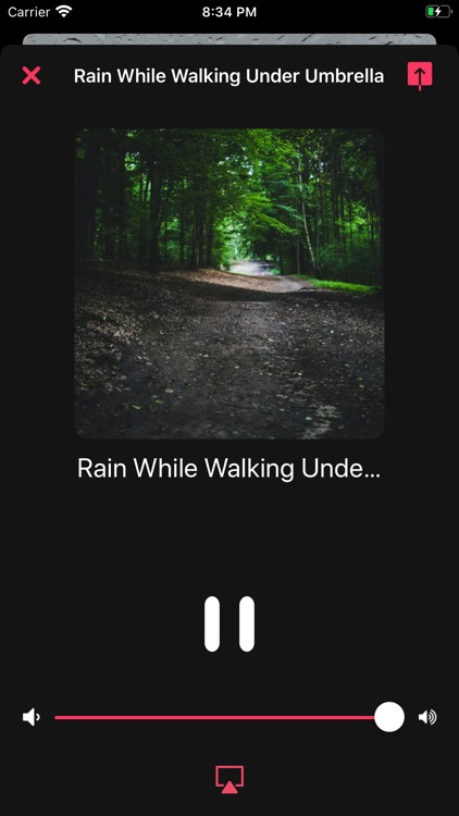 Rain Sounds App