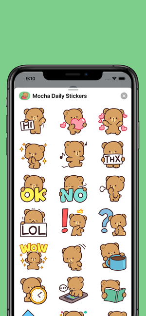 Mocha Daily Life Stickers(圖3)-速報App