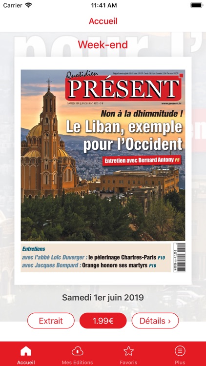 Présent quotidien