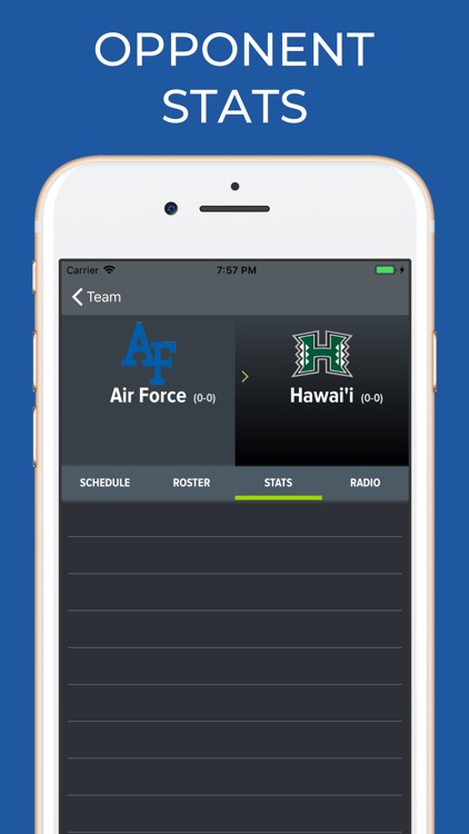 Air Force Football Schedules screenshot-7