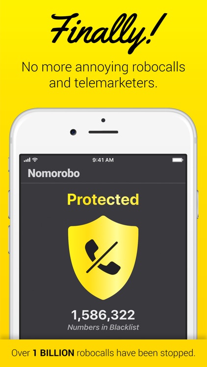 Nomorobo Robocall Blocking screenshot-0