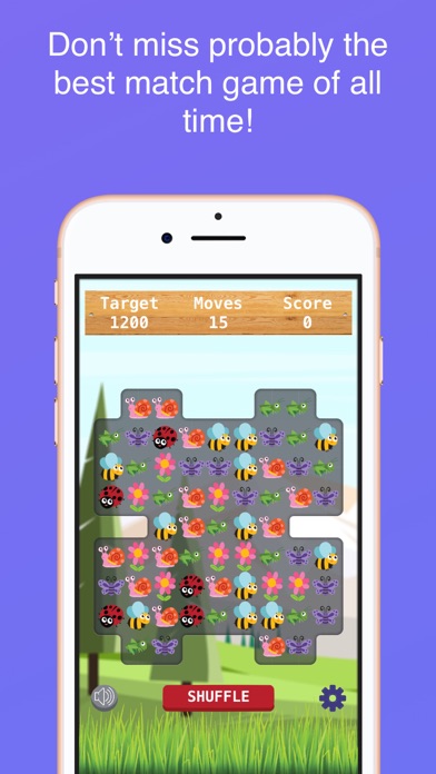 screenshot of Forest Tour - Match 3 Game 2