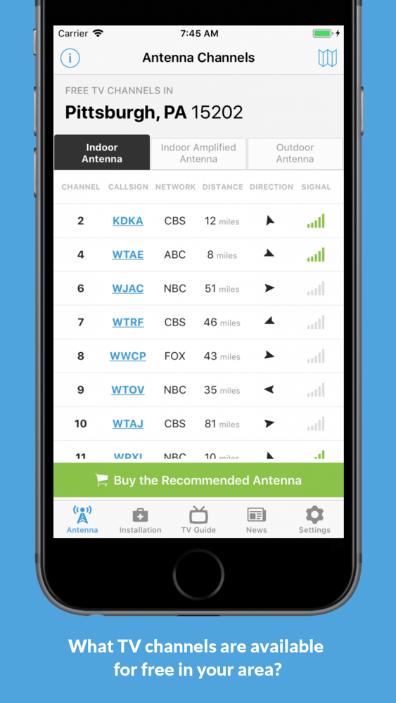 NoCable: OTA Antenna, TV Guide App for iPhone - Free Download NoCable: OTA  Antenna, TV Guide for iPad & iPhone at AppPure