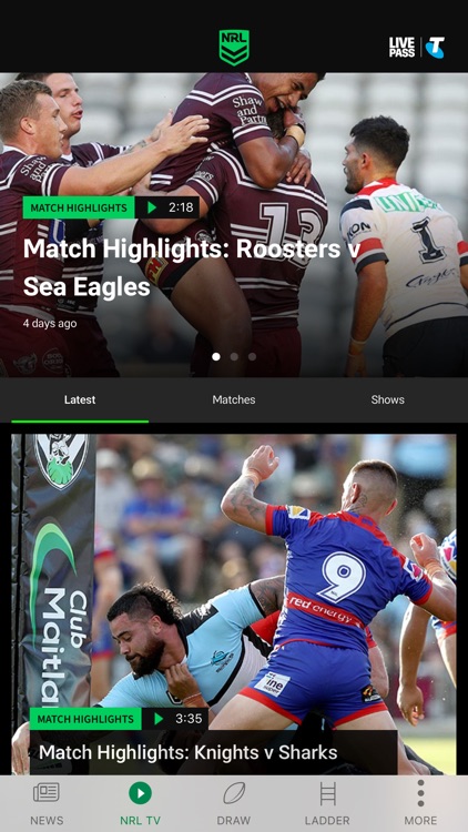 NRL Official App