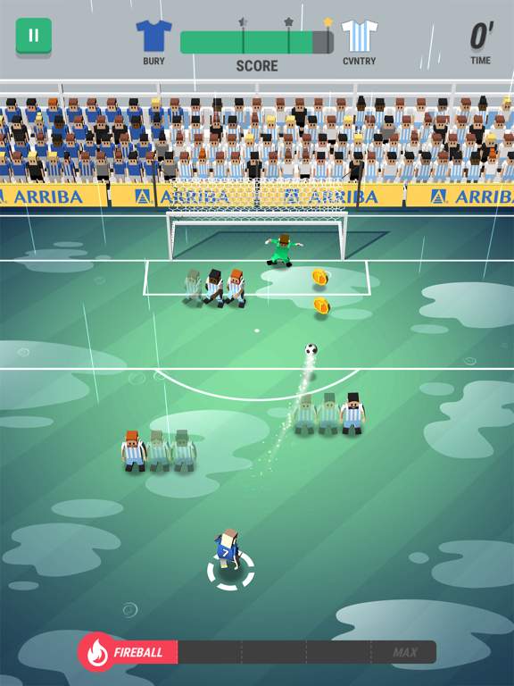 Tiny Striker: World Football для iPad