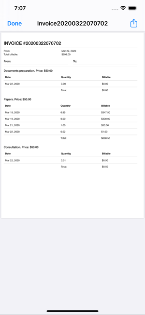 Solo: Time Tracker & Invoicing(圖5)-速報App