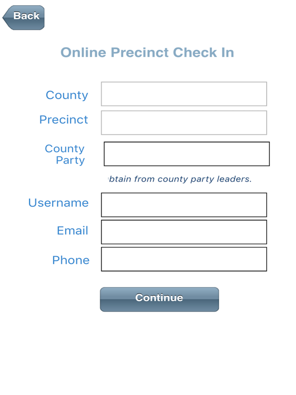 Screenshot #5 pour RegisterClick-Caucus