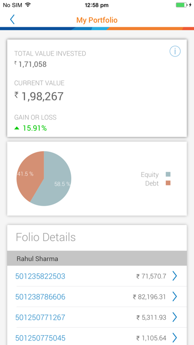 How to cancel & delete UTI Mutual Fund from iphone & ipad 4