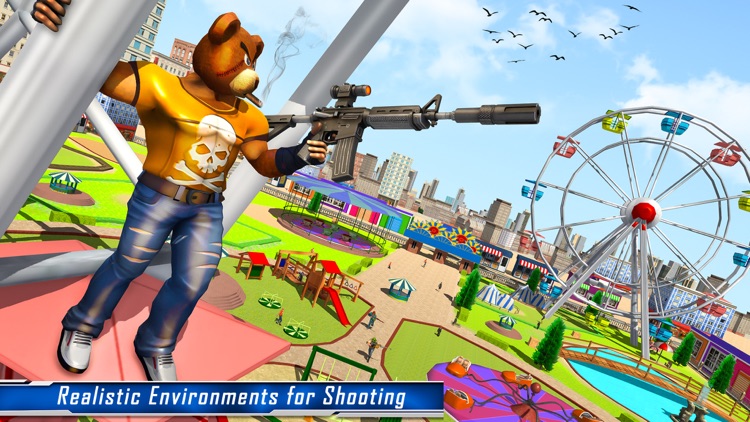 Teddy Bear Gun Shooting Game screenshot-5