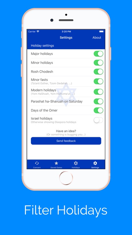 Jewish Calendar and Dates screenshot-5