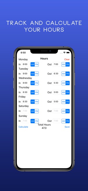 Hours - Hours Calculator