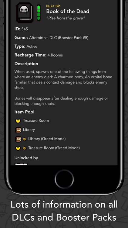 Guide for Binding of Isaac