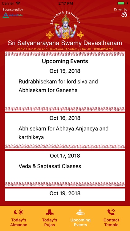 Veda Temple by SeeraSoft Solutions
