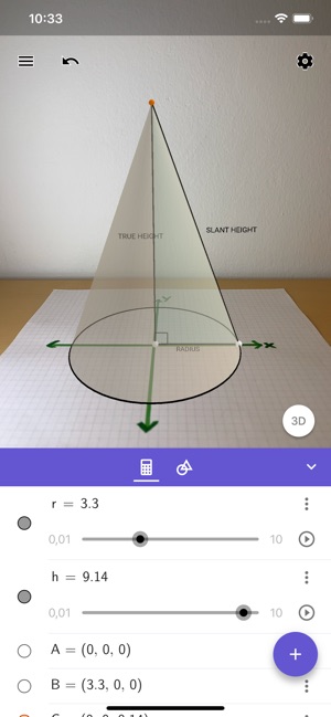 Geogebra 3d Calculator On The App Store