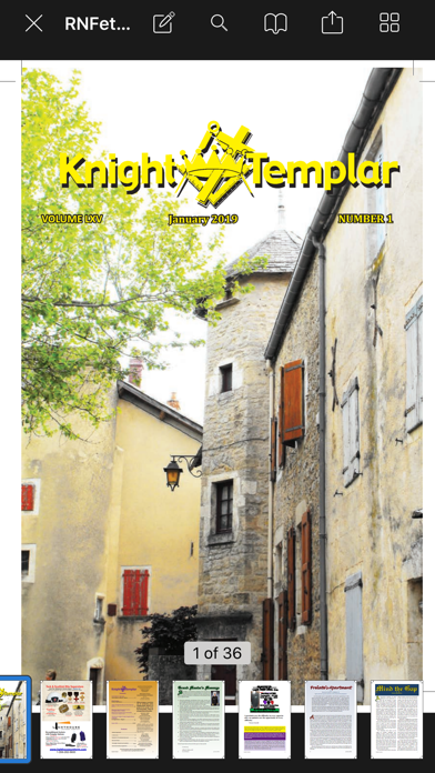 Knight Templar Magazine screenshot 2