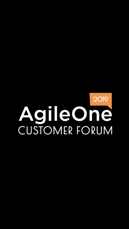 AgileOne Customer Forum 2019