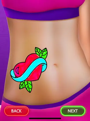 Captura 3 Tattoo Design Studio Game iphone