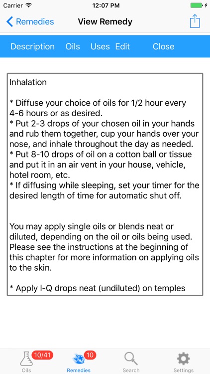 My Essential Oil Remedies Lite screenshot-4