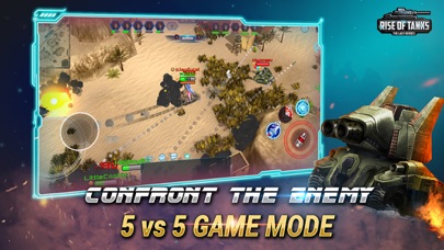 screenshot of Rise of Tanks 2
