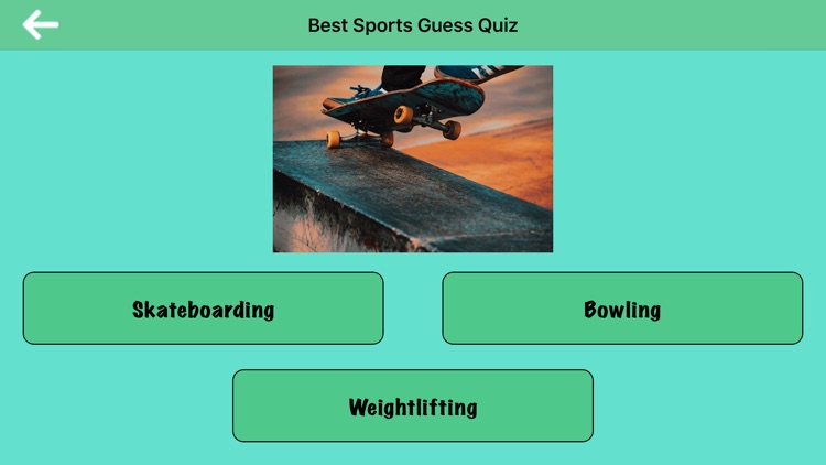 Best Sport Guess Quiz