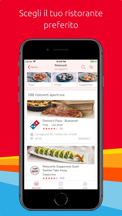 Just Eat: Ristoranti Domicilio