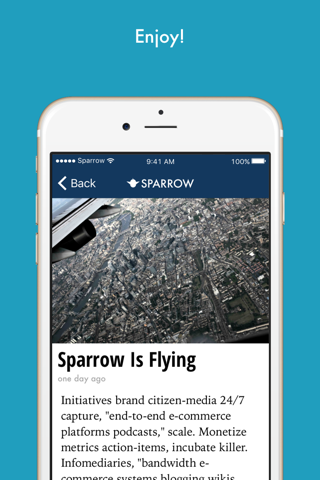 Sparrow screenshot 3