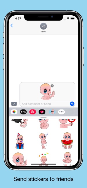 Little boy emoji - stickers(圖4)-速報App