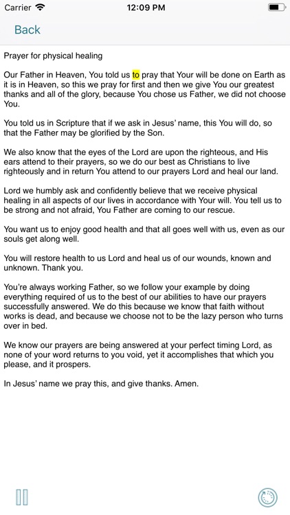 Jesus Daily Prayer App