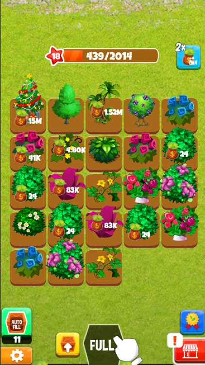 Planting Trees Puzzle Game