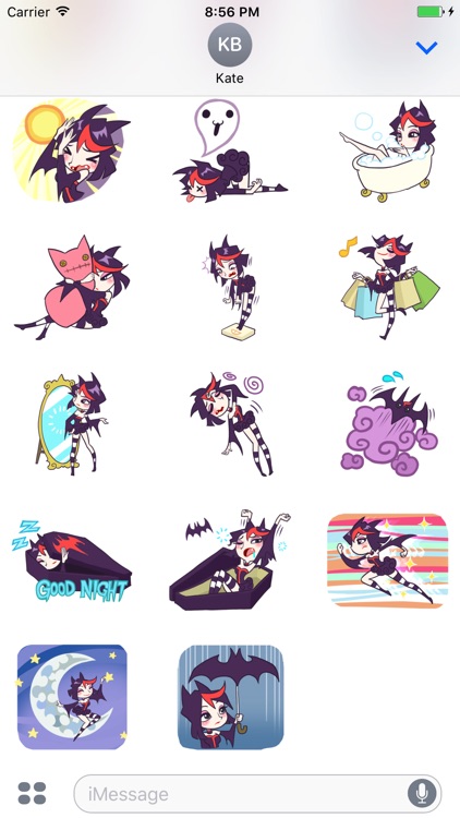 Vampire Lili Sticker Pack screenshot-3