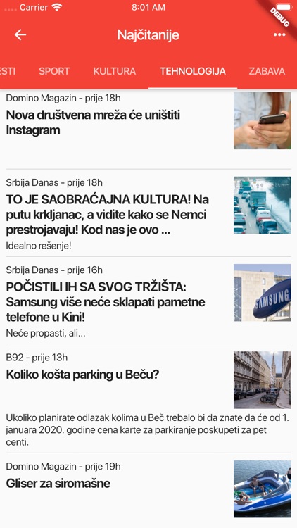 Novine SRB screenshot-3