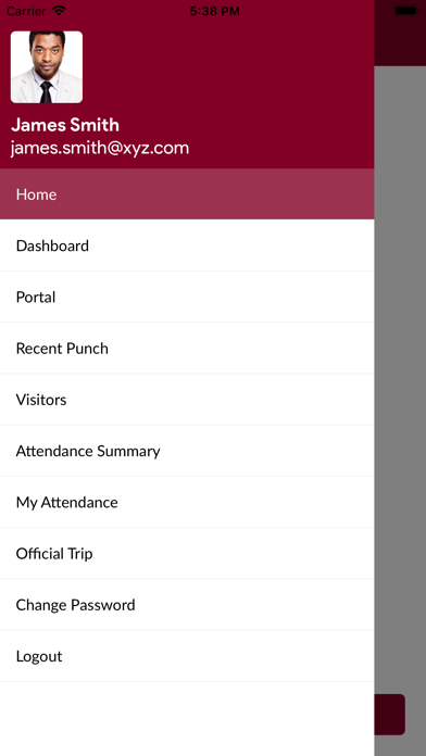 MRS Mobile Attendance screenshot 2