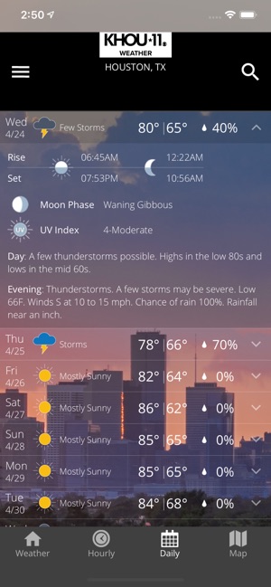 Houston Area Weather from KHOU(圖3)-速報App