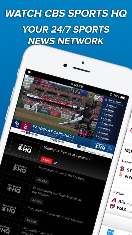 CBS Sports App Scores & News
