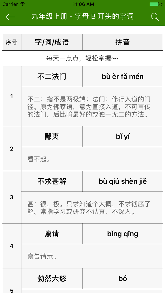 初三语文生字词专题总复习