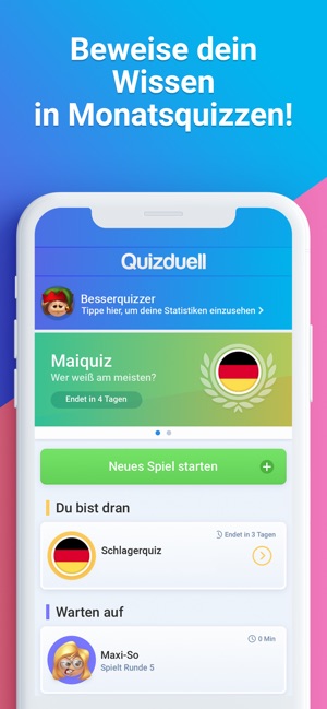 Quizduell Screenshot