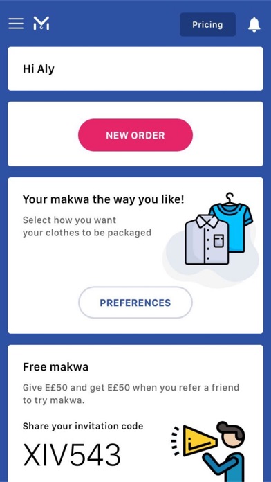 Makwa | Laundry marketplace screenshot 2