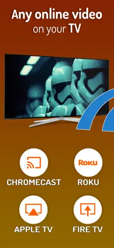 Snímek obrazovky 1 iWebTV: Cast Web Videos to TV iphone