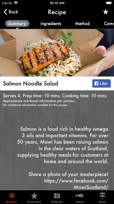 How to cancel & delete Mowi Salmon Recipes from iphone & ipad 2