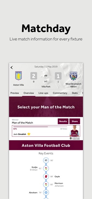 Aston Villa FC(圖3)-速報App