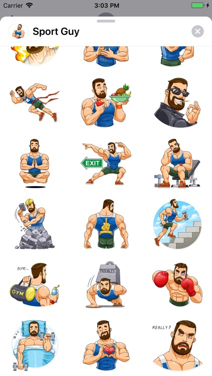 Sport Guy Sticker Pack