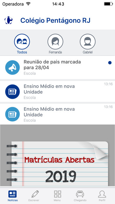 How to cancel & delete Colégio Pentágono RJ from iphone & ipad 3
